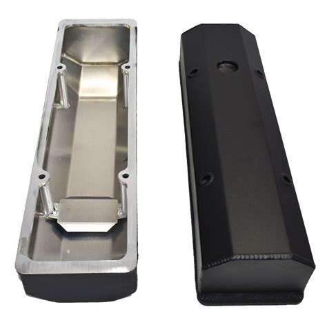 sbc fabricated tall aluminum valve covers|chevy 327 valve covers.